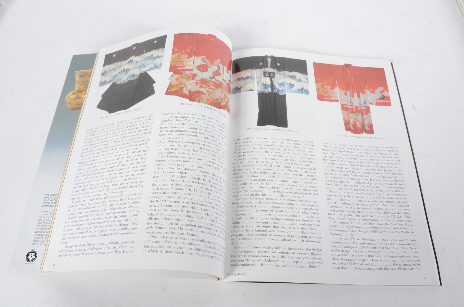 Conjunto de 6 revistas “Arts of Asia” bimestrais de Janeiro 2007 a... - foto 4 de 8