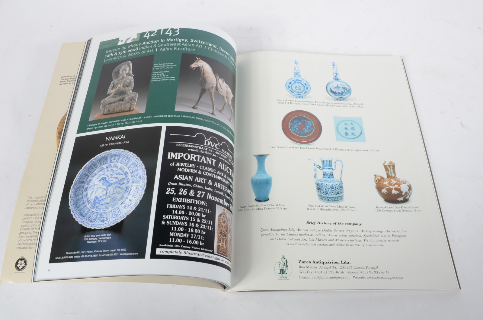 Conjunto de 6 revistas “Arts of Asia” bimestrais de Janeiro 2009 a... - foto 8 de 8