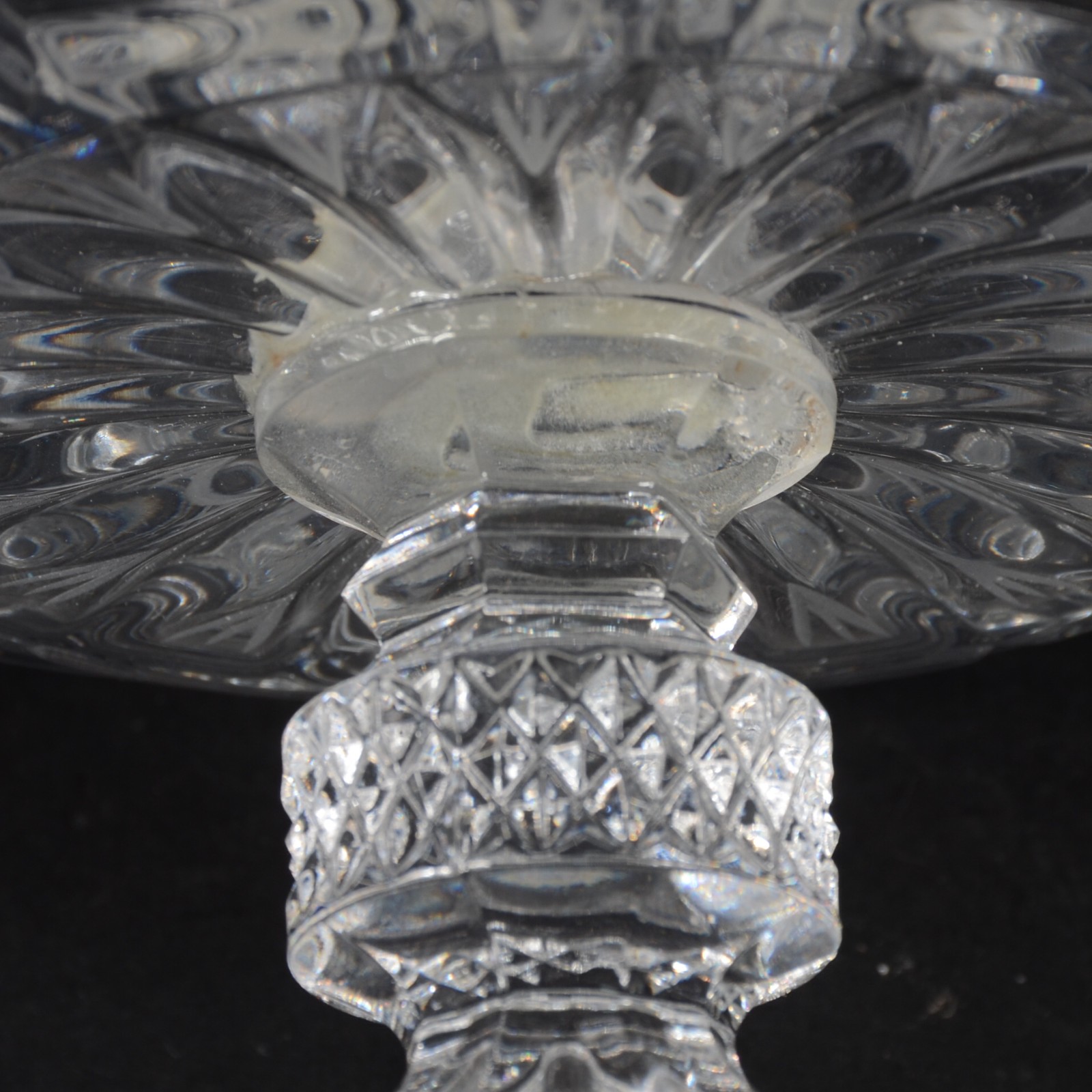 Três fruteiras de cristal europeu, diversos modelos e lapidações. - foto 7 de 11