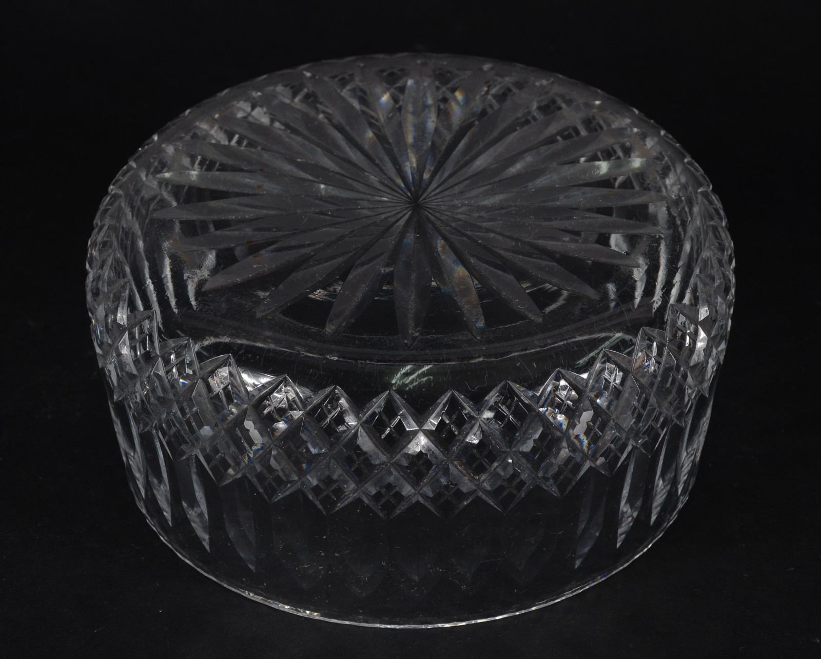 Bowl de cristal tcheco lapidado. - foto 4 de 6