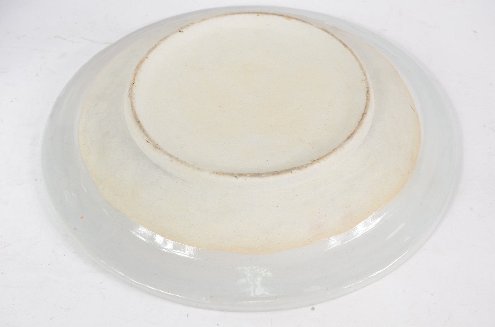 Cachepot com prato de porcelana chinesa azul e branco. - foto 6 de 6
