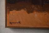 Armando Romanelli (1945), Colheita de Algodão - Óleo sobre tela.