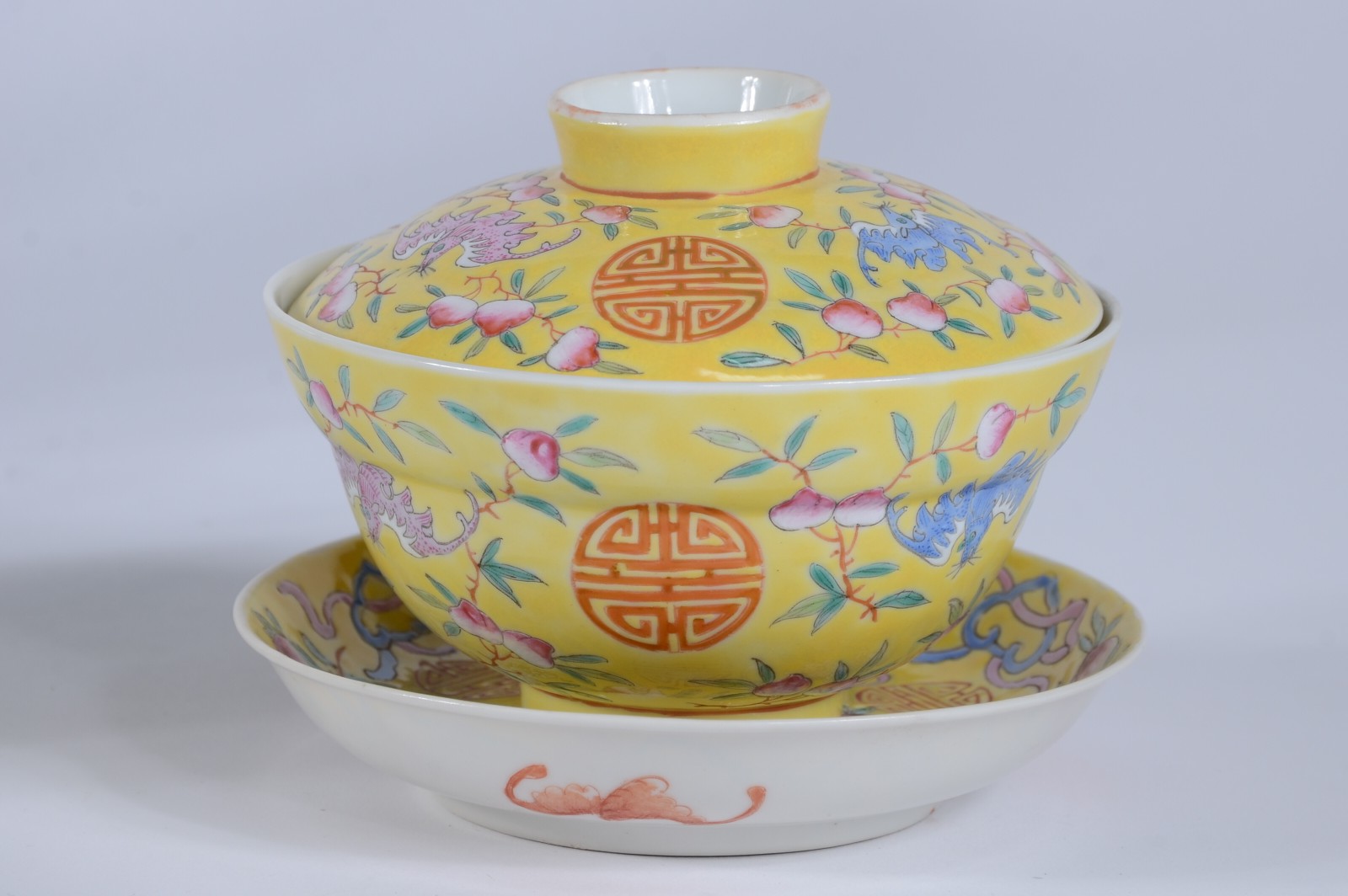 Serviço de antiga porcelana chinesa de exportação, período Guangxu... - foto 2 de 9