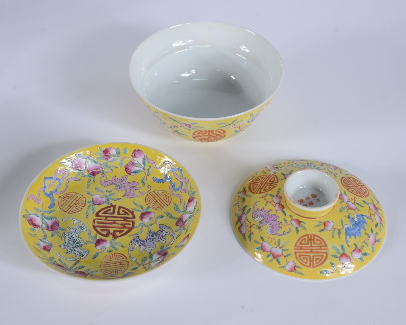 Serviço de antiga porcelana chinesa de exportação, período Guangxu... - foto 3 de 9