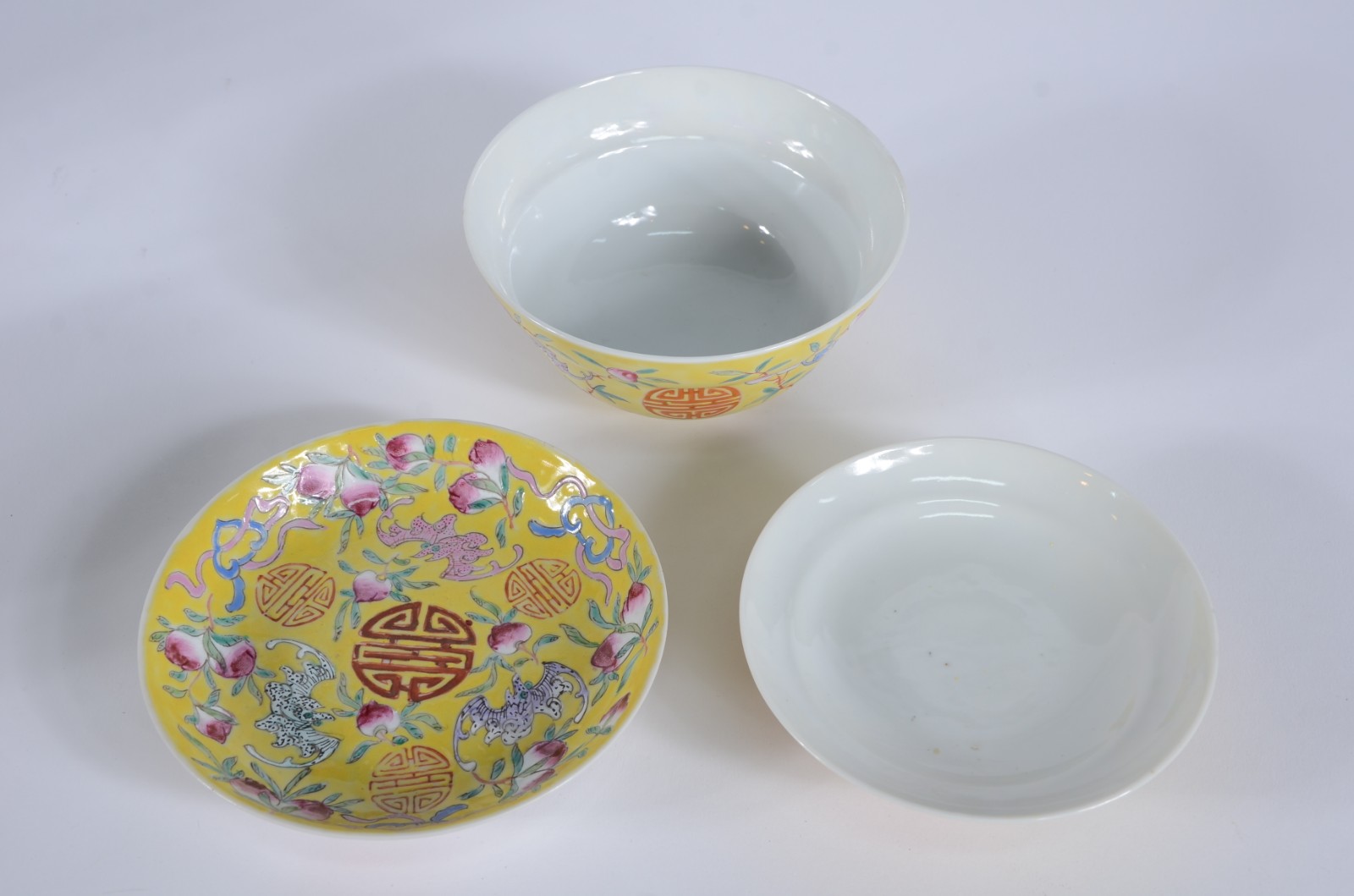 Serviço de antiga porcelana chinesa de exportação, período Guangxu... - foto 6 de 9