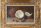 Carlos Oswald (1882-1971), Natureza morta com c... - Óleo sobre tela.