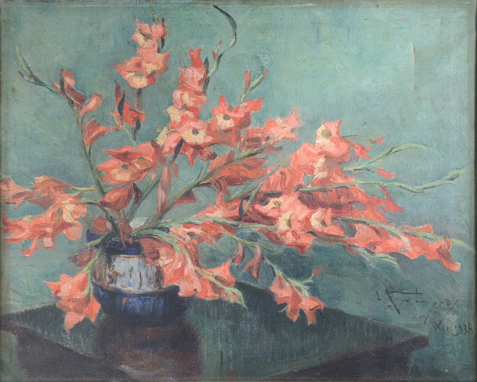 Leopoldo Gotuzzo (1887-1983), Vaso de Flores - foto 1 de 5