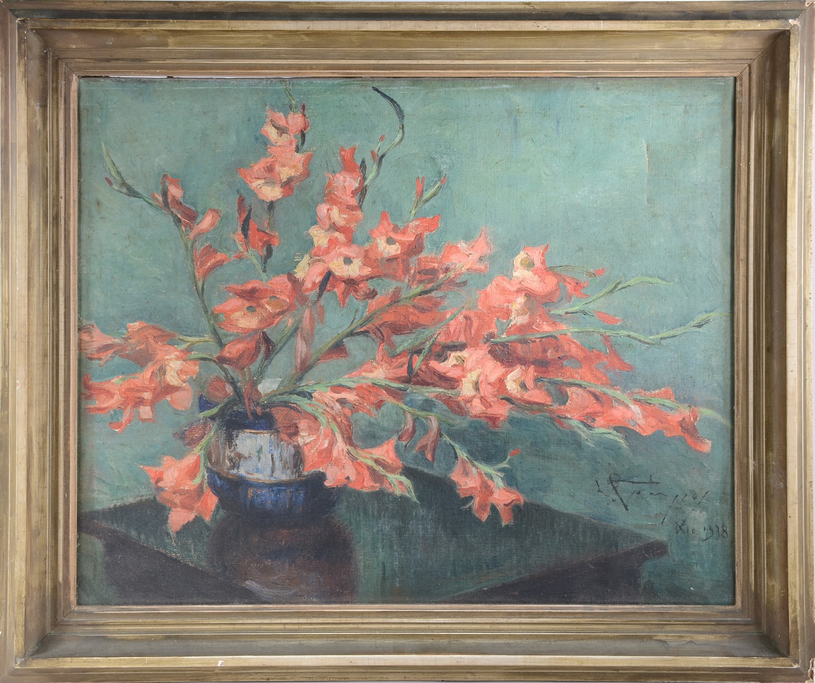 Leopoldo Gotuzzo (1887-1983), Vaso de Flores - foto 2 de 5