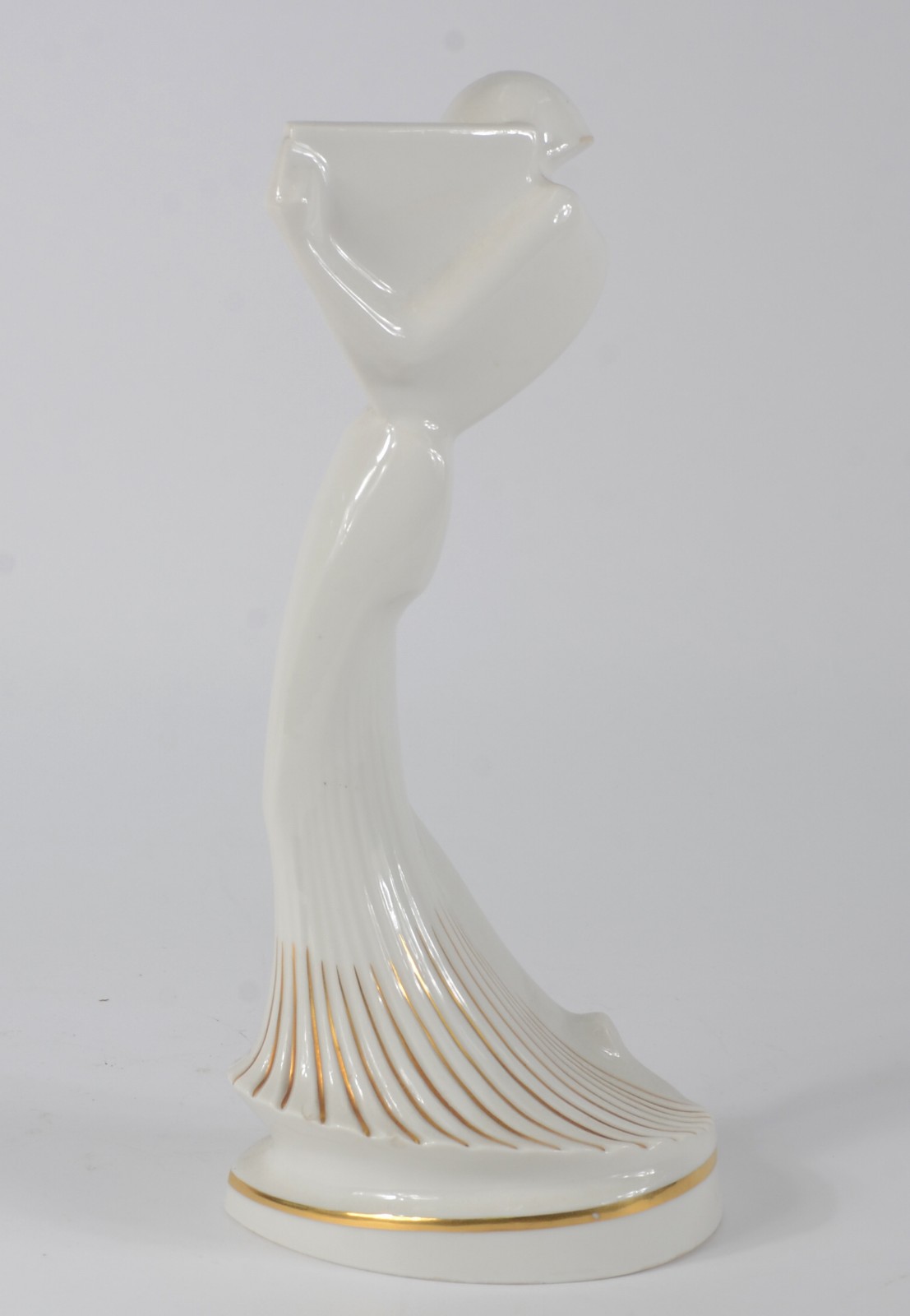Estatueta ART DECO de porcelana alemã da Bavaria representando figura... - foto 5 de 8