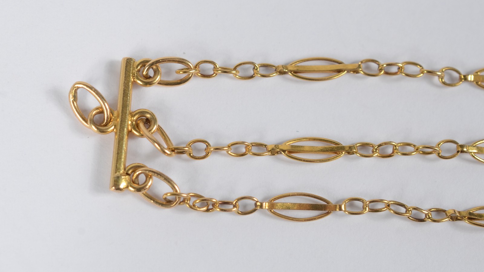 Pulseira de ouro 18 k com placa para gravar o nome. - foto 3 de 5