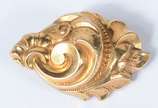 Broche de ouro baixo - Broche de ouro baixo