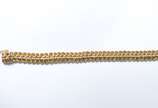 Pulseira de ouro 16 k Peso total 28.1 g. - Pulseira de ouro 16 k Peso total 28.1 g.
