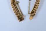 Pulseira de ouro 16 k Peso total 28.1 g. - Pulseira de ouro 16 k Peso total 28.1 g.
