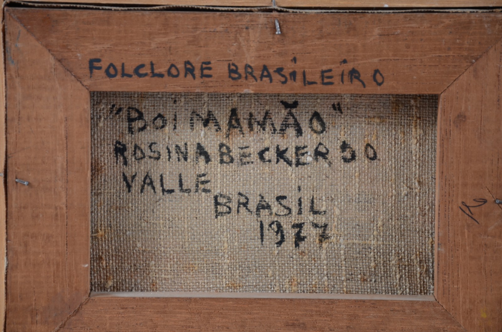 Rosina Becker do Valle (1914-2000), Boi Mamão - foto 7 de 7