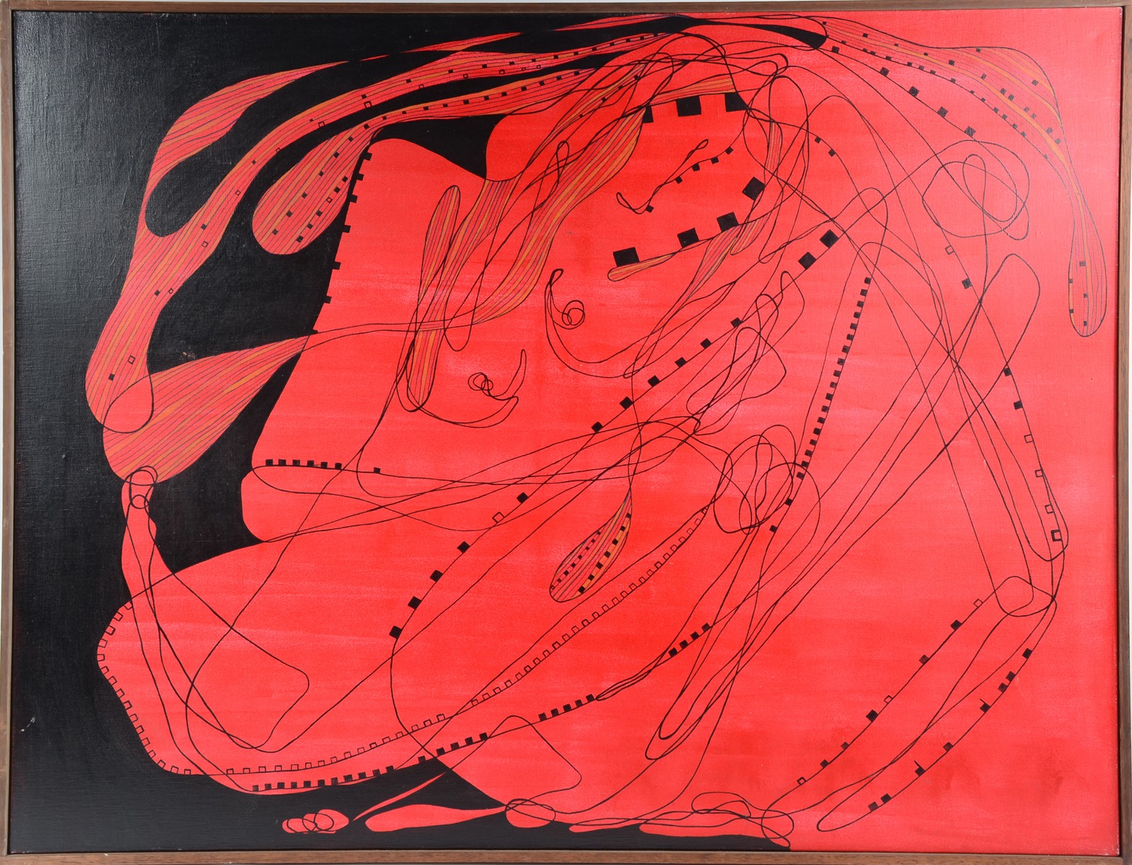 Katharina Welper (1978), Composição em vermelho` - foto 1 de 3