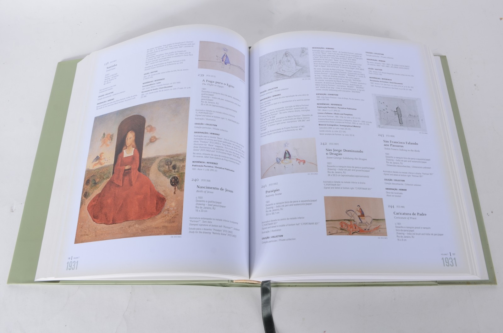 Catálogo Raisonné de Portinari com 5 volumes. - foto 8 de 8