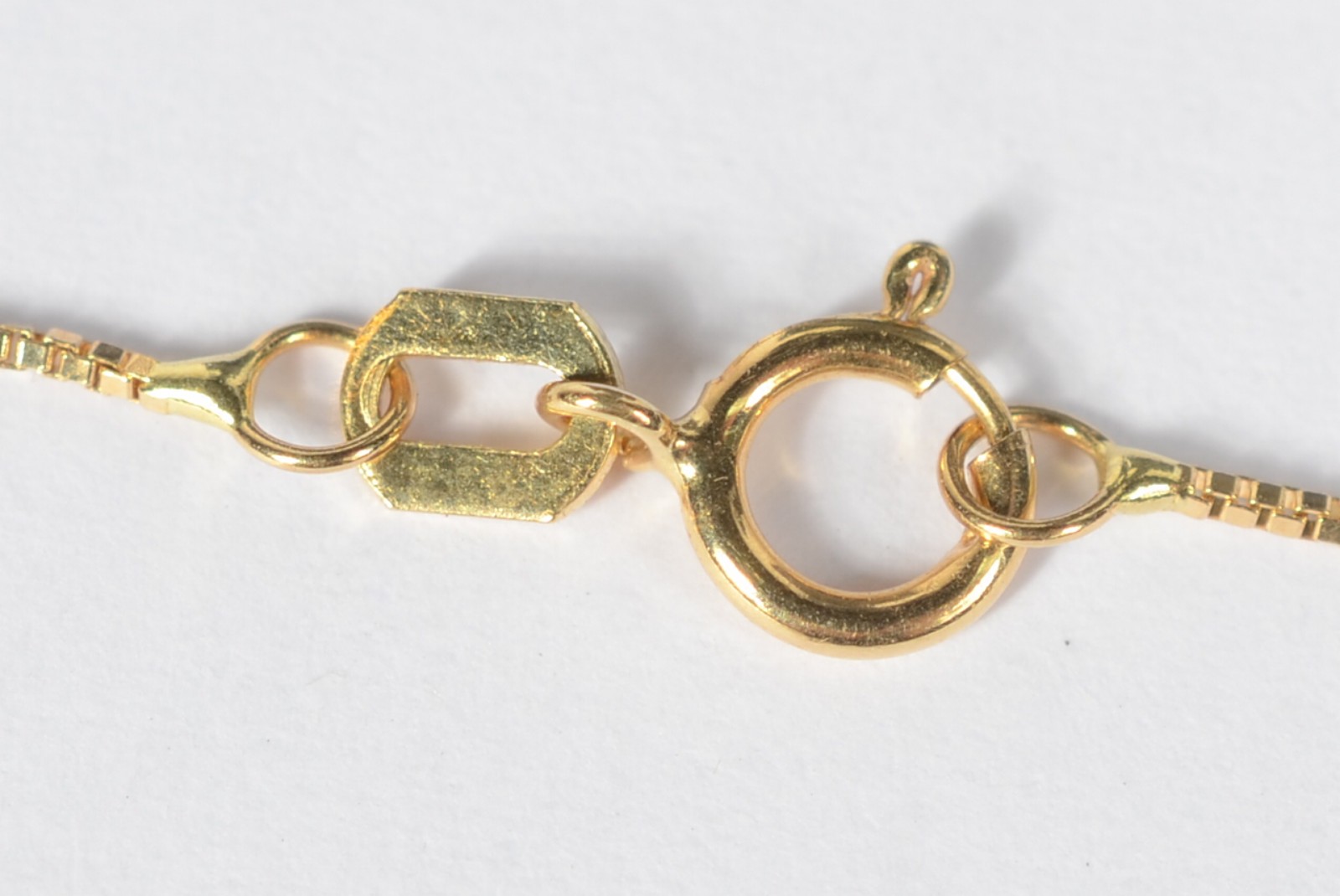 Gargantilha de ouro amarelo 750 com pingente no feitio de coração... - foto 5 de 6