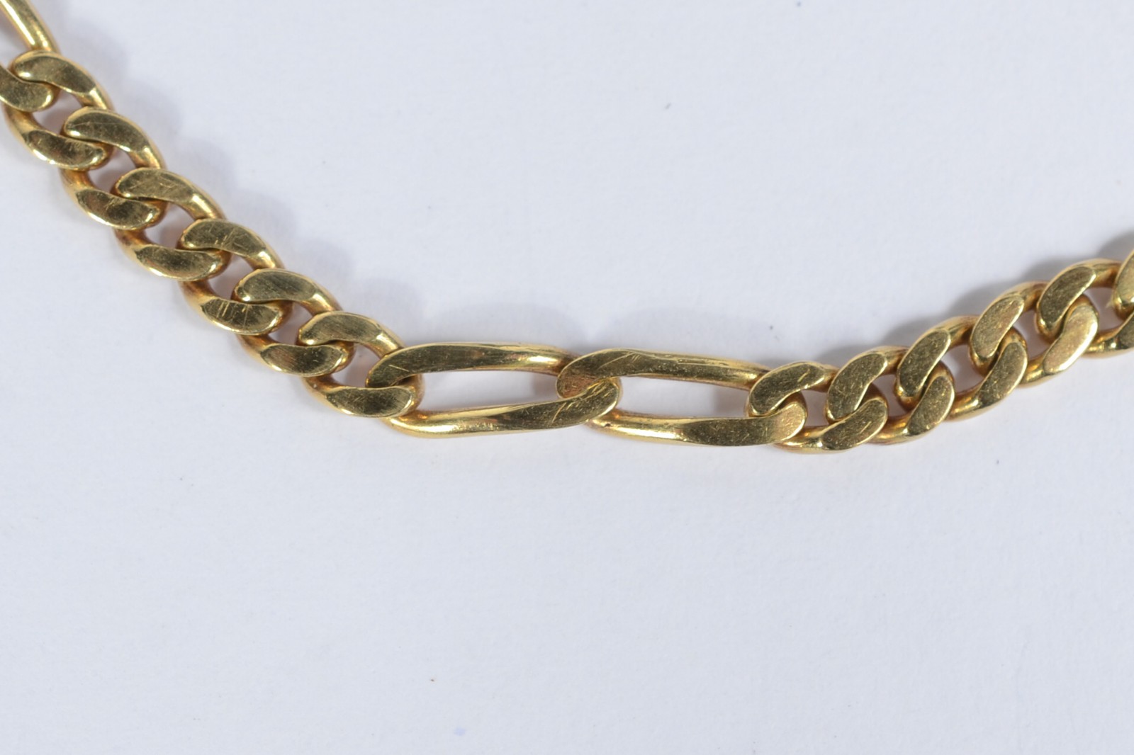 Pulseira de ouro amarelo 750, modelo italiano. (Por motivos de... - foto 2 de 5