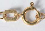 Cordão de ouro 18k, modelo pingente de São Jorg... - Cordão de ouro 18k, modelo pingente de São Jorge. (Por motivos de segurança a peça não se encontra na loja).