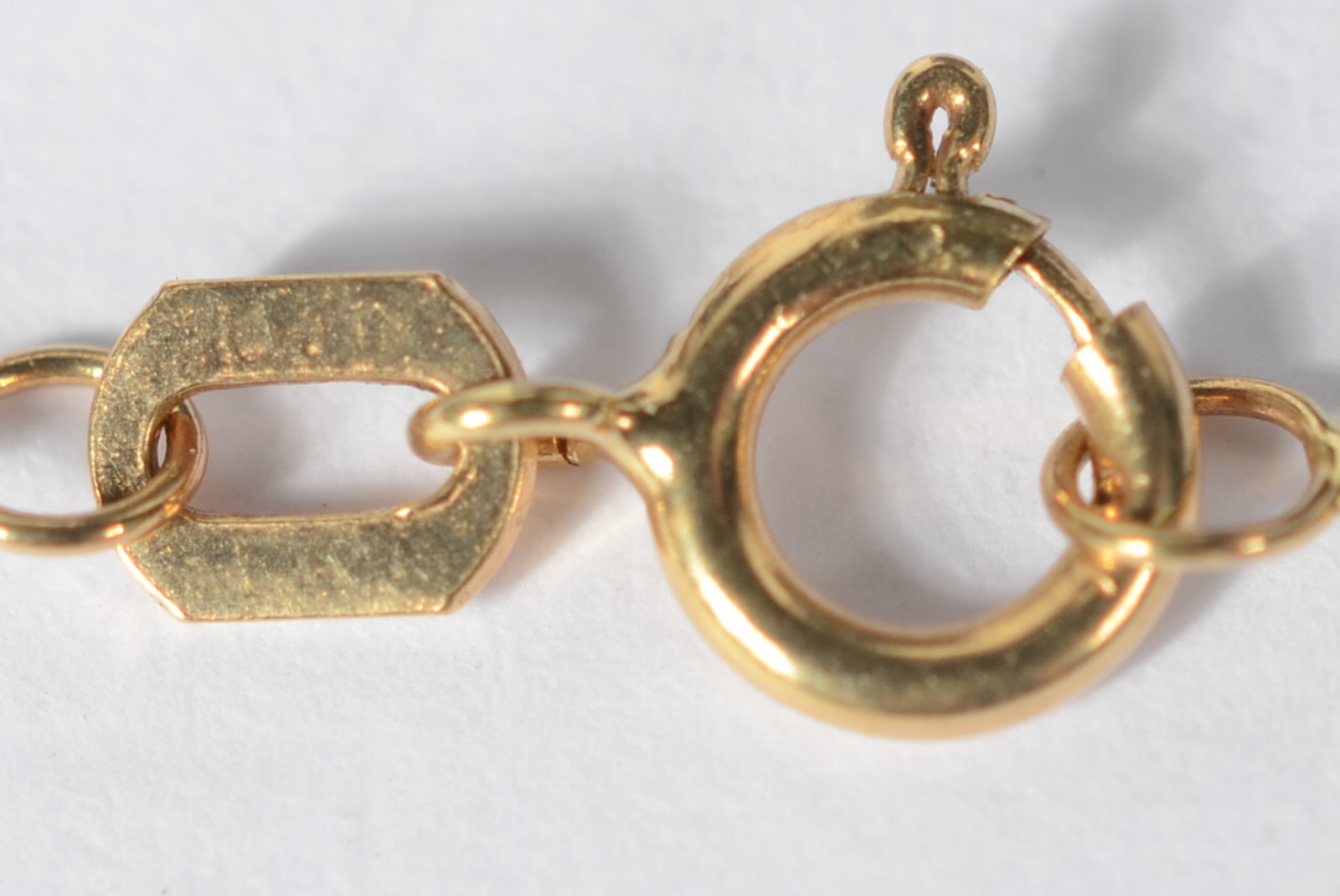 Cordão de ouro 18k, modelo pingente de São Jorge. (Por motivos de... - foto 5 de 6