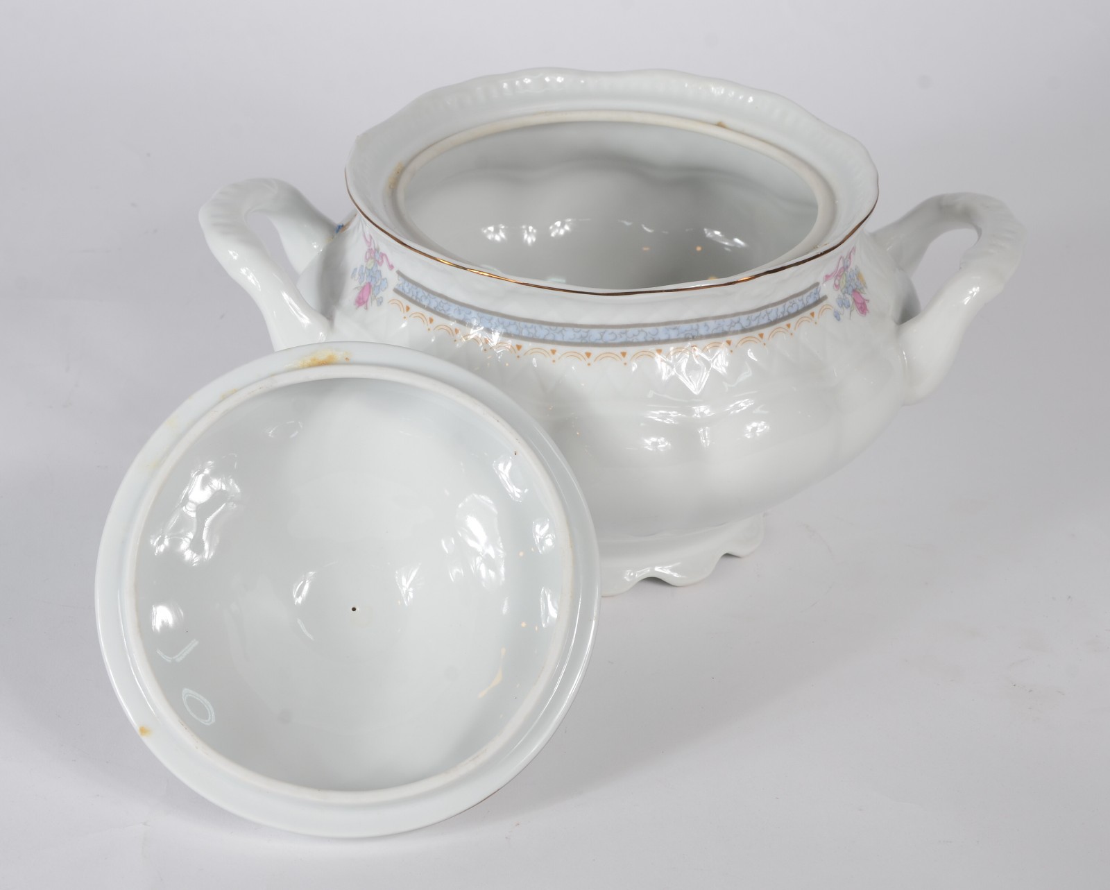 Aparelho de chá, café e jantar de porcelana Germer composto por: 11... - foto 6 de 11
