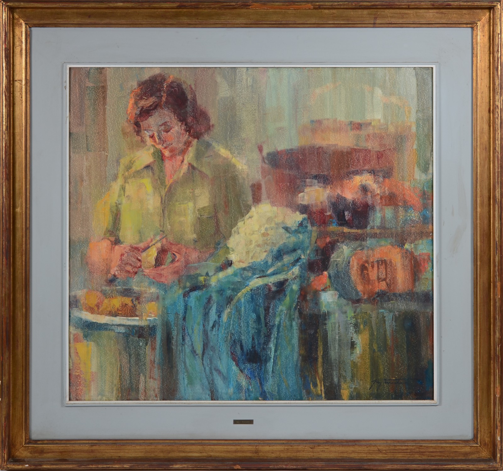Ney Tecídio (1929), Preparando almoço - foto 2 de 6