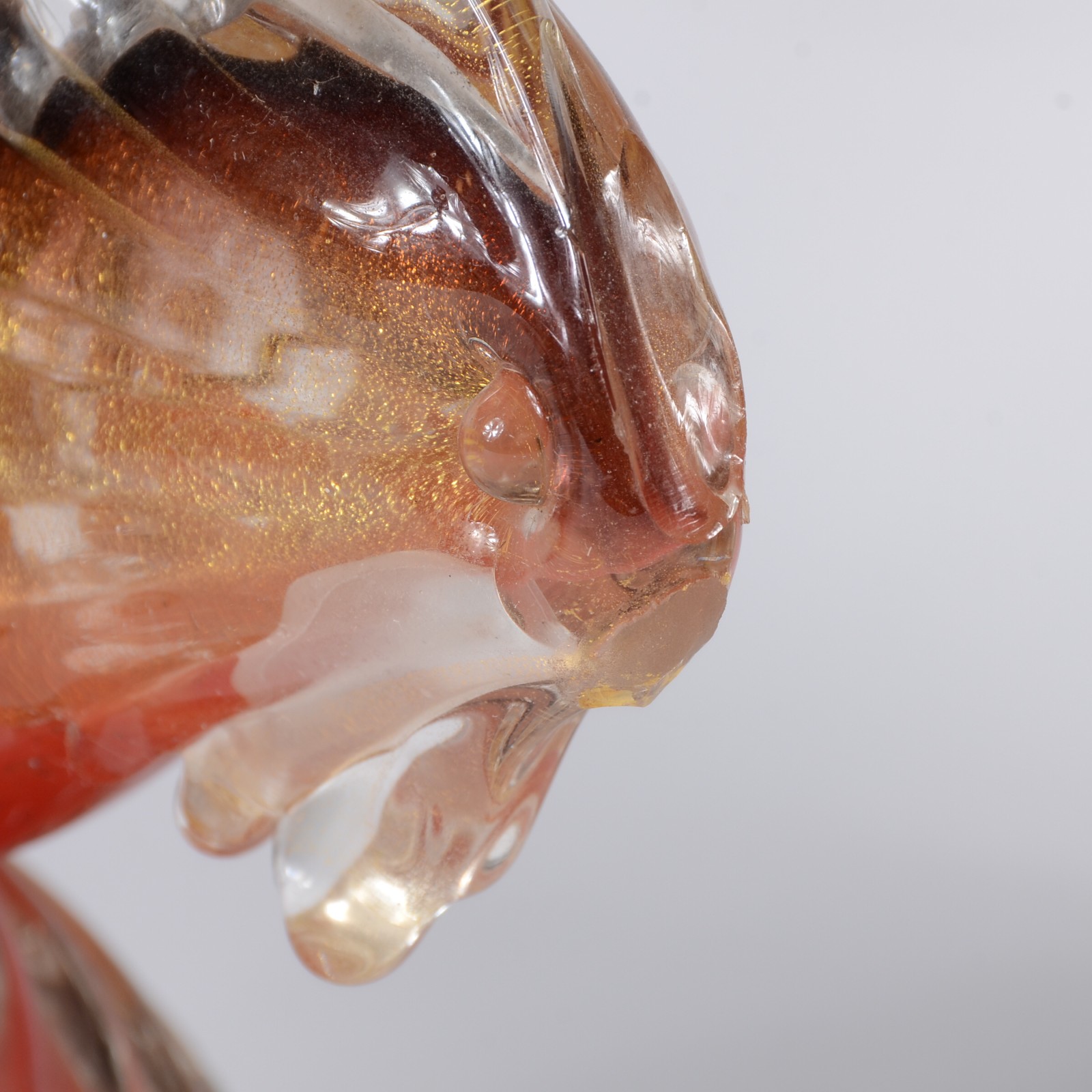 Duas esculturas de murano italiano representando faisões, em tons de... - foto 8 de 11