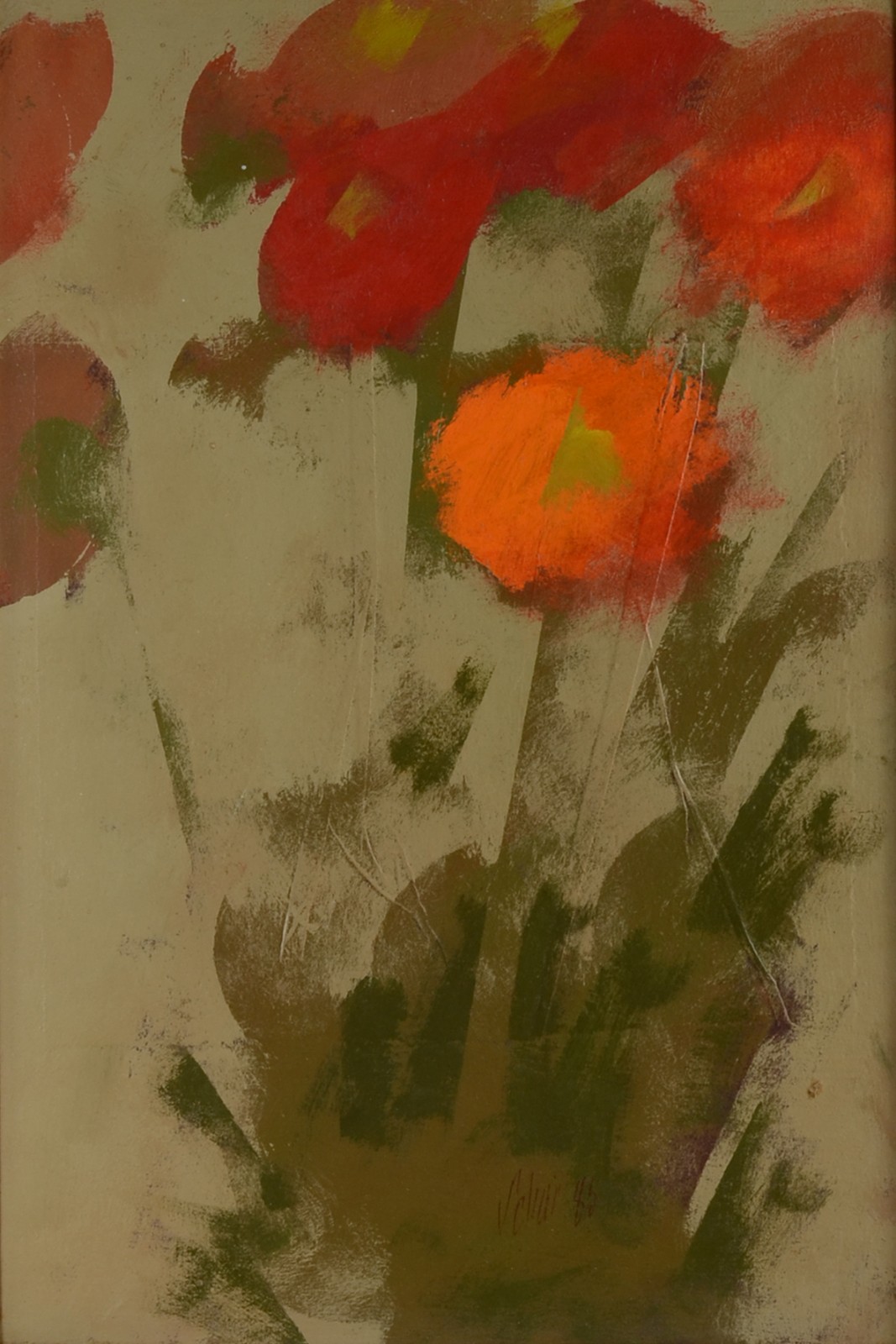 Carlos Scliar (1920-2001), Flores - foto 1 de 5