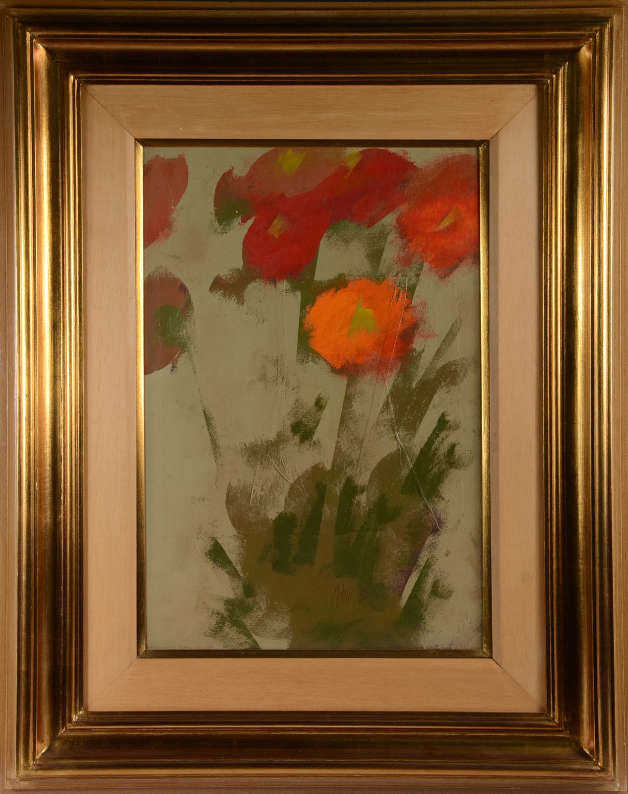 Carlos Scliar (1920-2001), Flores - foto 2 de 5