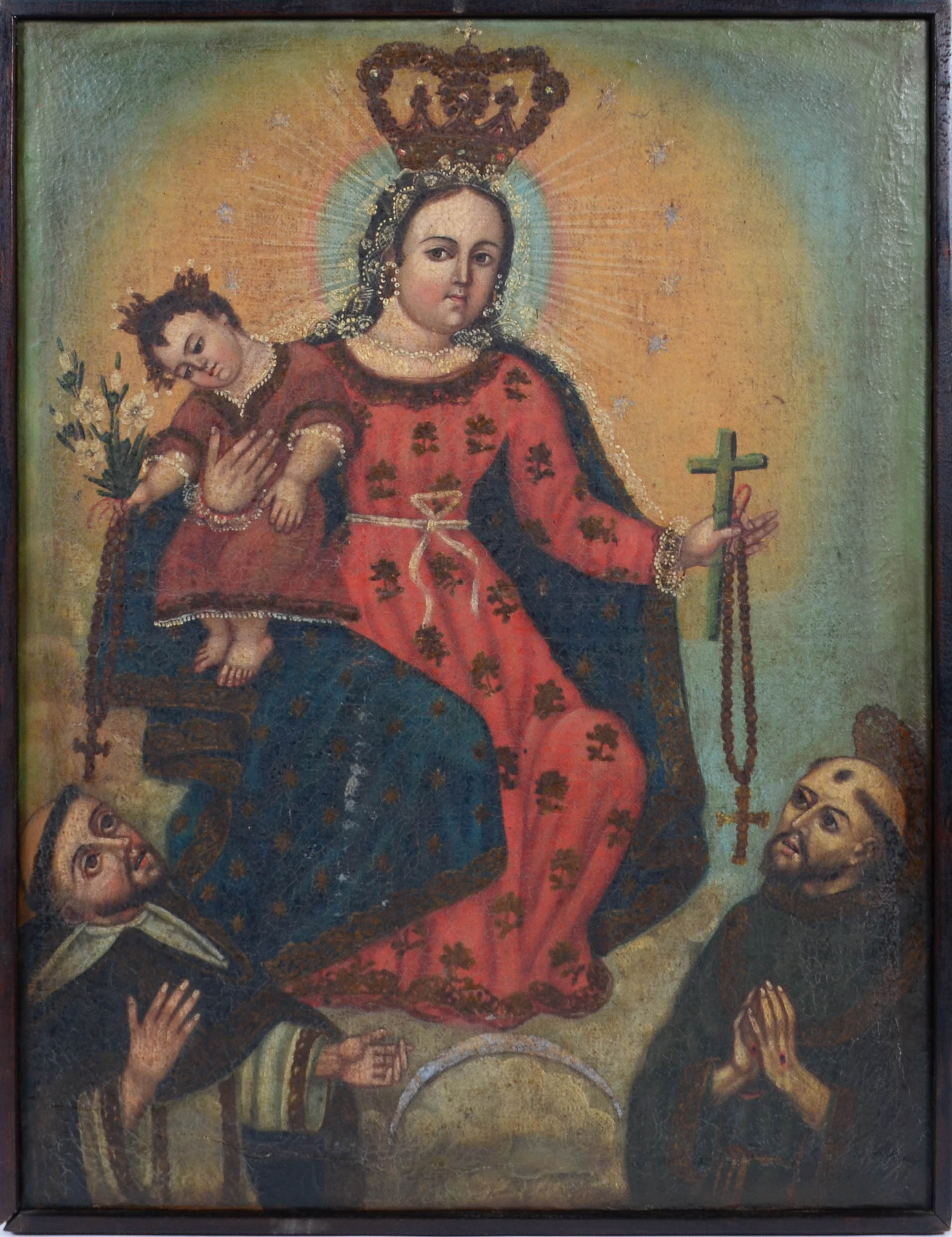 Escola Cusquenha (1538), Nossa Senhora do Rosário - foto 1 de 2