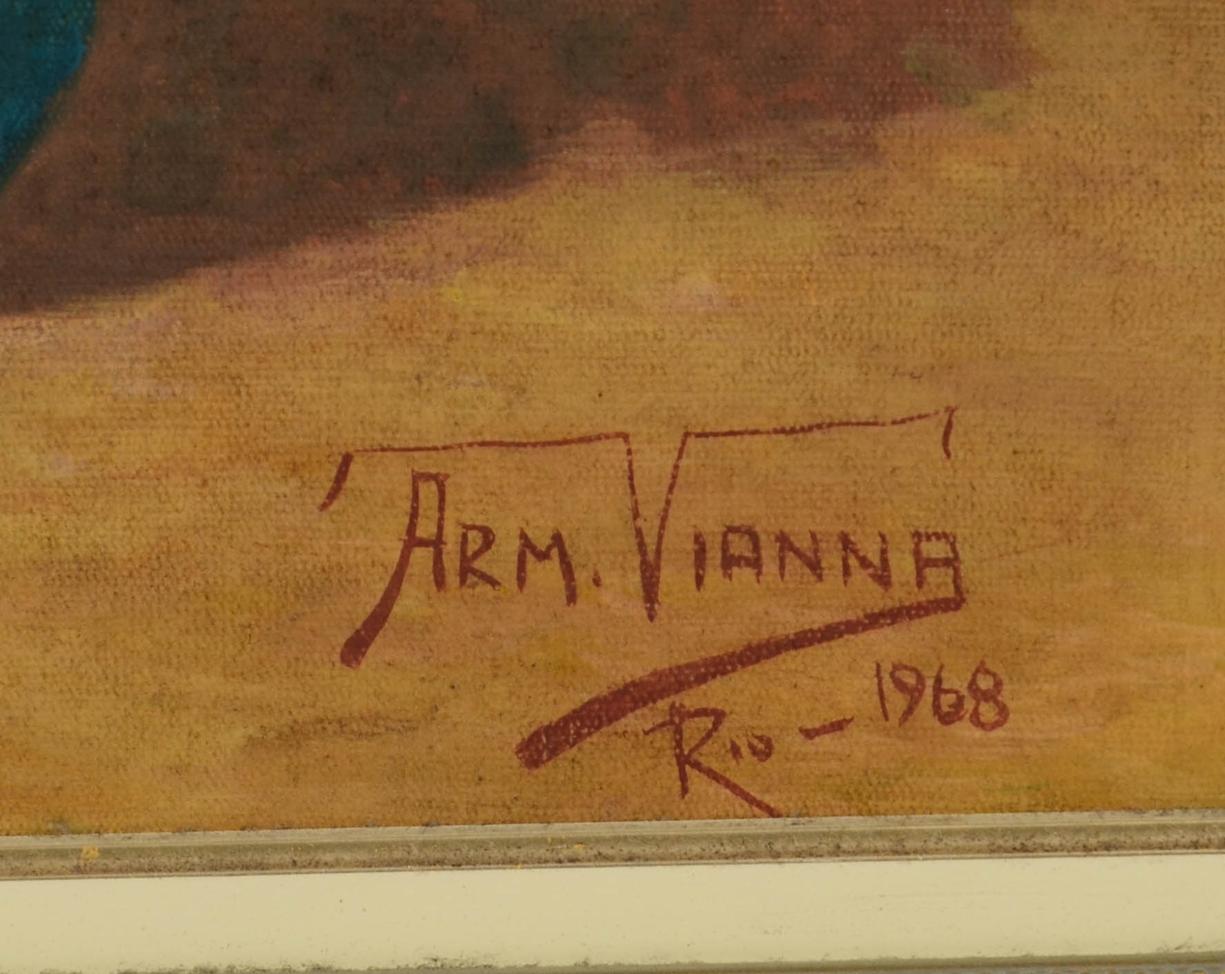Armando Vianna (1897-1992), Vaso de Flores - foto 2 de 3