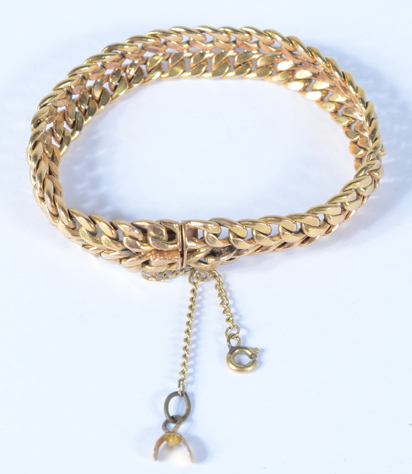 Pulseira de ouro 16 k. Peso total 28.1 g. - foto 1 de 11