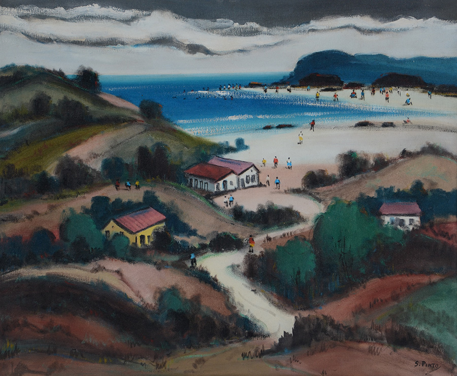 SYLVIO PINTO - Ponta da Areia - ost - 60 x 72 - foto 2 de 3