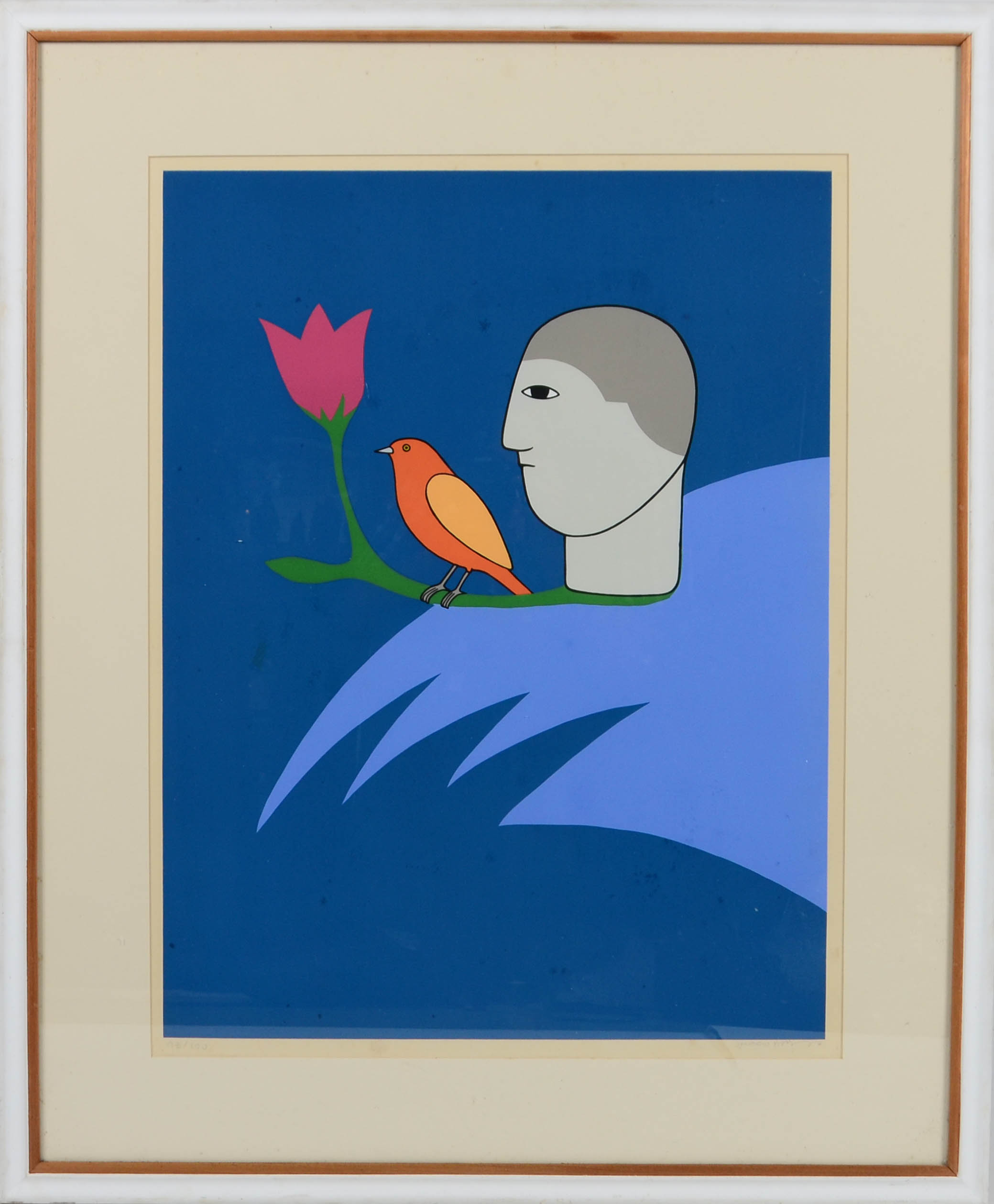 Antonio Maia (1928-2008), Ex voto, pássaro e flor - foto 1 de 4