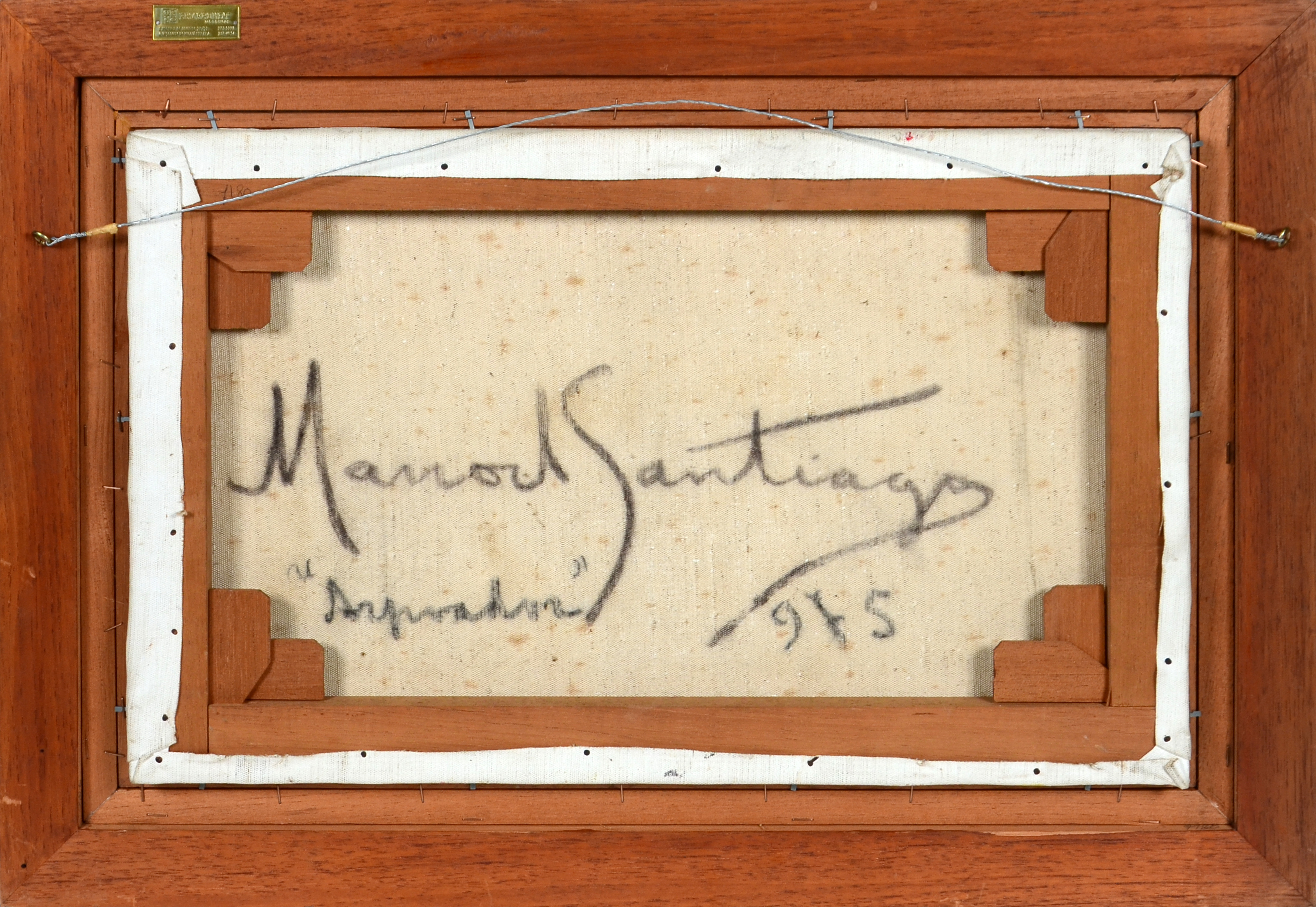 Manoel Santiago (1897-1987), Arpoador - foto 2 de 3