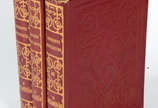 Três volumes do  livro  "Decamerão" de Giovanni... - Três volumes do  livro  "Decamerão" de Giovanni Bocaccio.