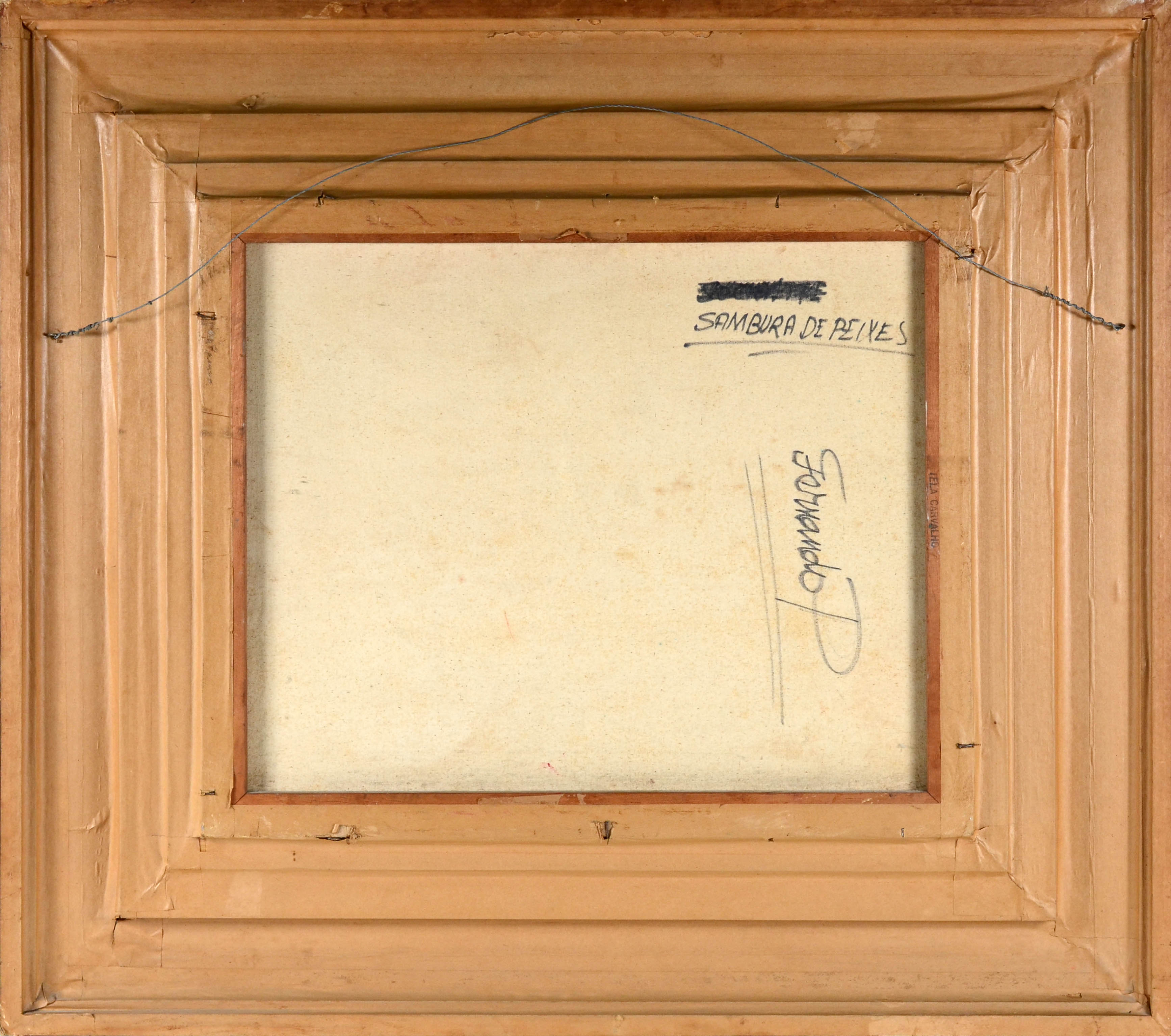 Fernando P. (1917-2005), Samburá de peixes - foto 4 de 4