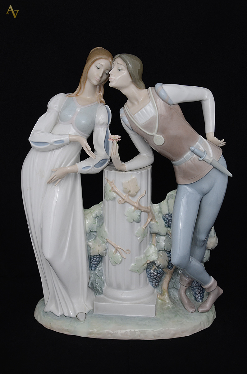 LLADRO - Grupo escultórico de porcelana espanhola policromada... - foto 1 de 2
