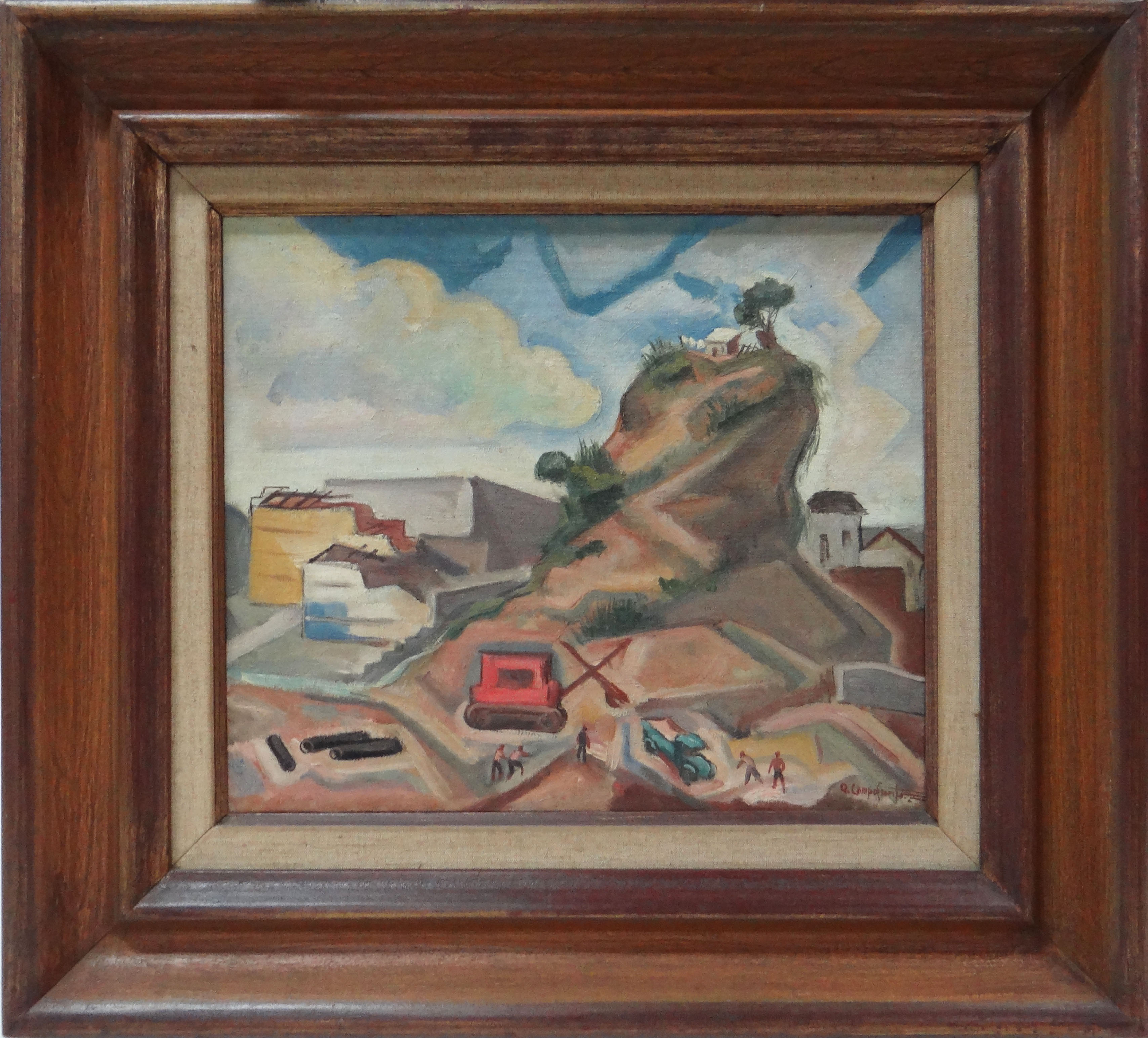 Quirino Campofiorito (1902-1993), Desmonte do Morro do Castelo - foto 1 de 3
