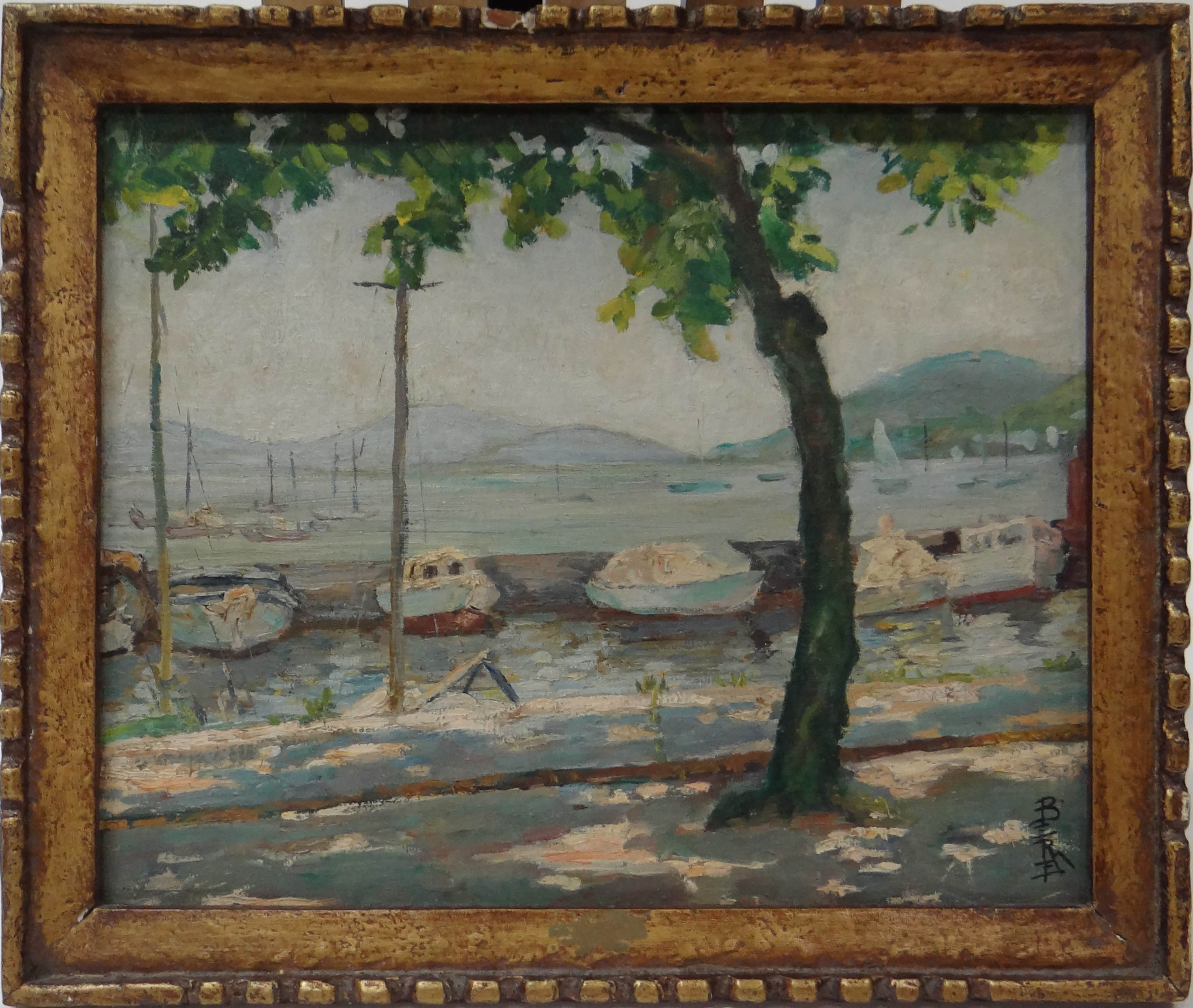 Paisagem com barcos - foto 1 de 3