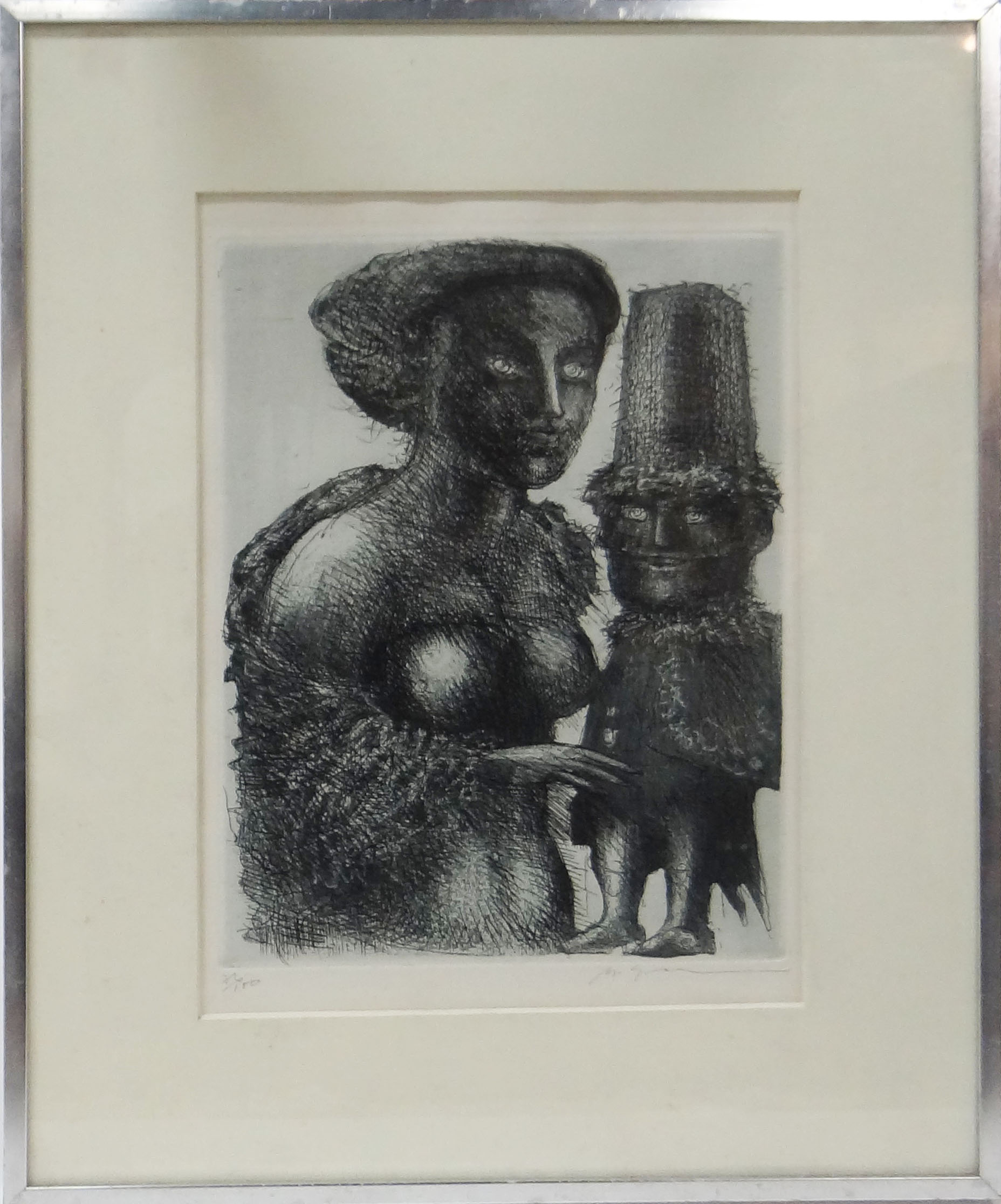 Marcelo Grassmann (1925-2013), Figuras - foto 1 de 4