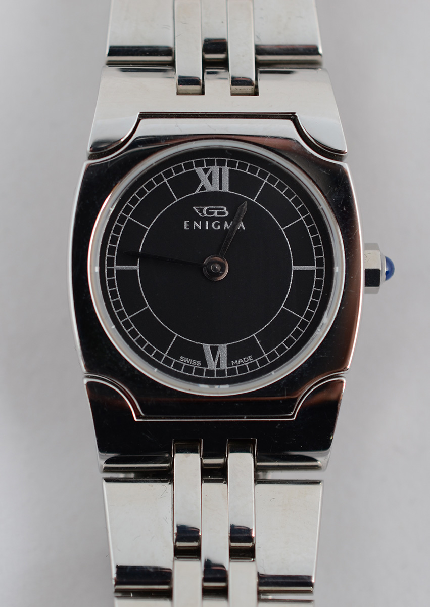 ENIGMA - Relógio feminino de aço por Gianni Bulgari, resistente a... - foto 1 de 3