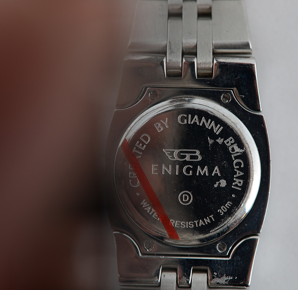 ENIGMA - Relógio feminino de aço por Gianni Bulgari, resistente a... - foto 3 de 3