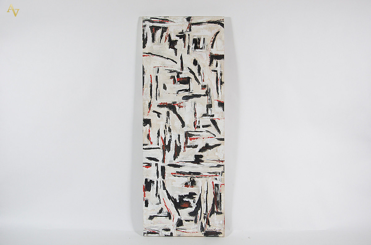 SIMONE NIEMEYER - Abstrato - ost - 57 x 154 - foto 1 de 3