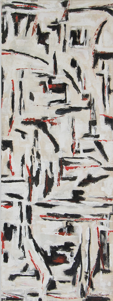 SIMONE NIEMEYER - Abstrato - ost - 57 x 154 - foto 2 de 3