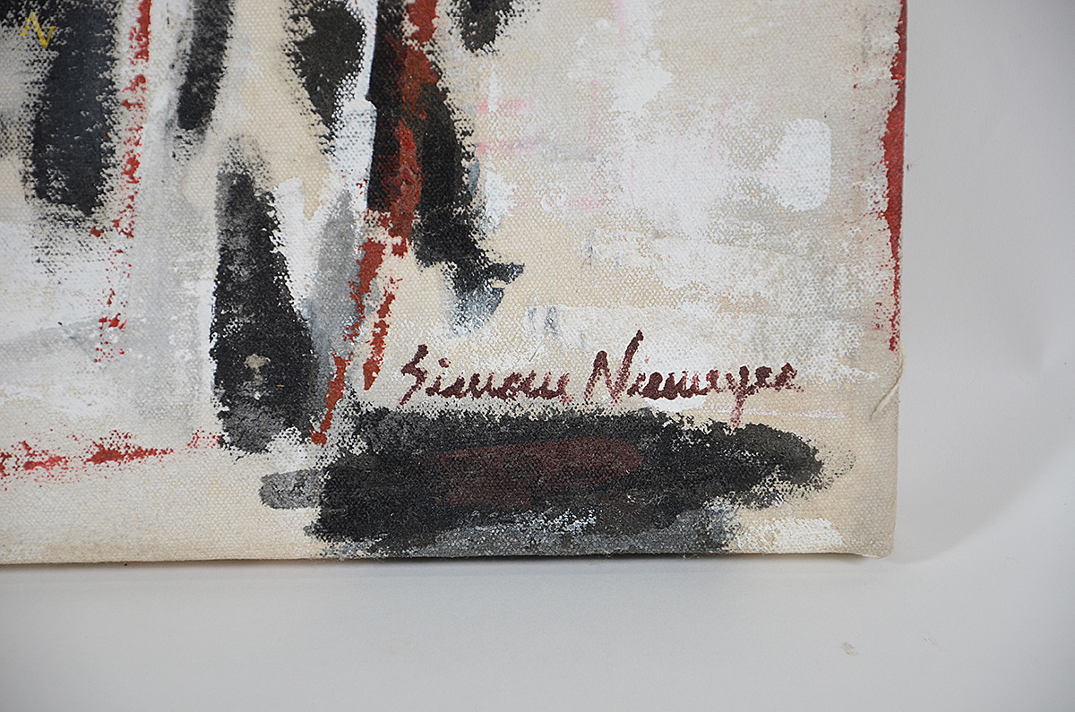 SIMONE NIEMEYER - Abstrato - ost - 57 x 154 - foto 3 de 3