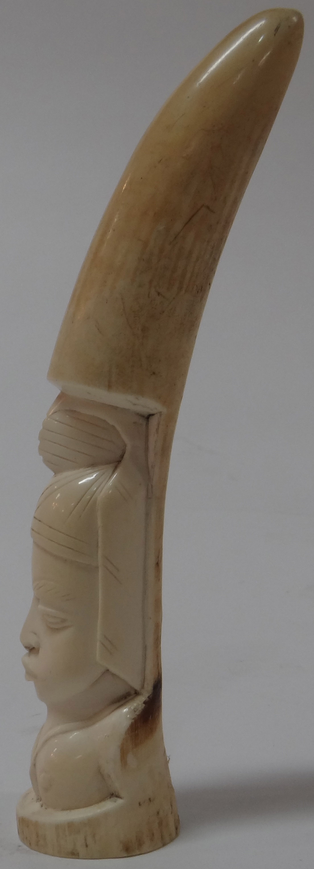 Cabeça de marfim - foto 2 de 3