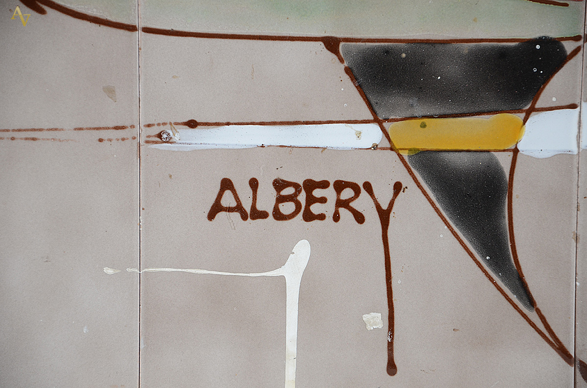 ALBERY - Placa de azulejos - 80 x 77,5 - foto 3 de 3