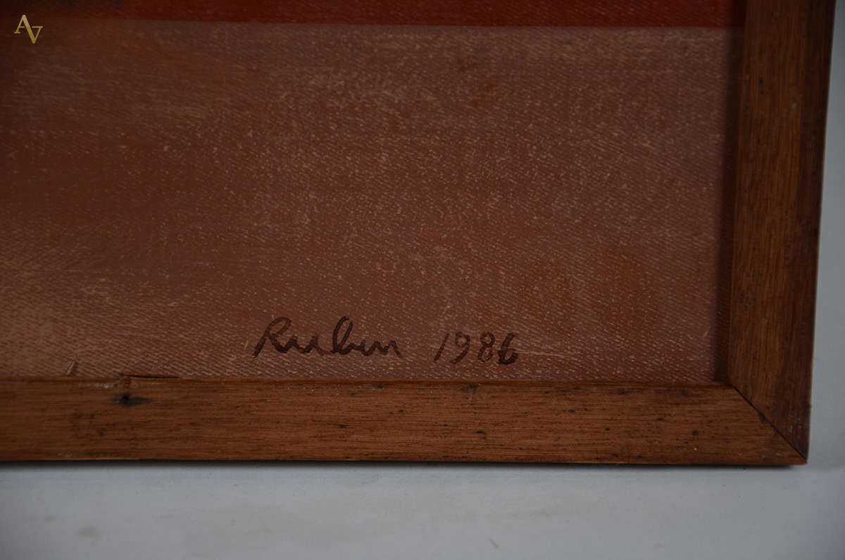 R. ESMANHOTTO - Fachada - vest - 80 x 60 - datado 1986 - foto 3 de 4