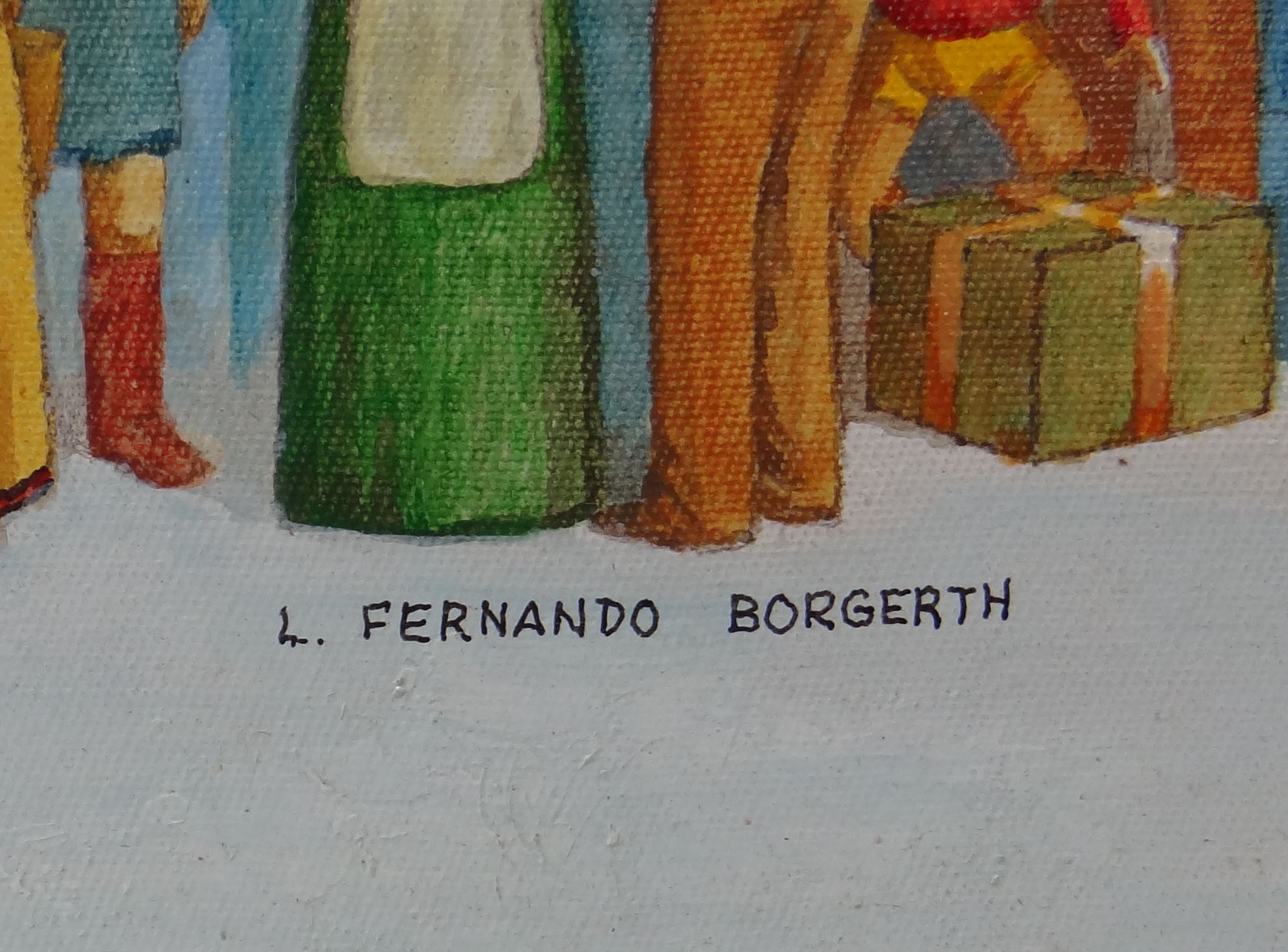Luiz Fernando Borgerth (1945), Homem de gelo - foto 2 de 3